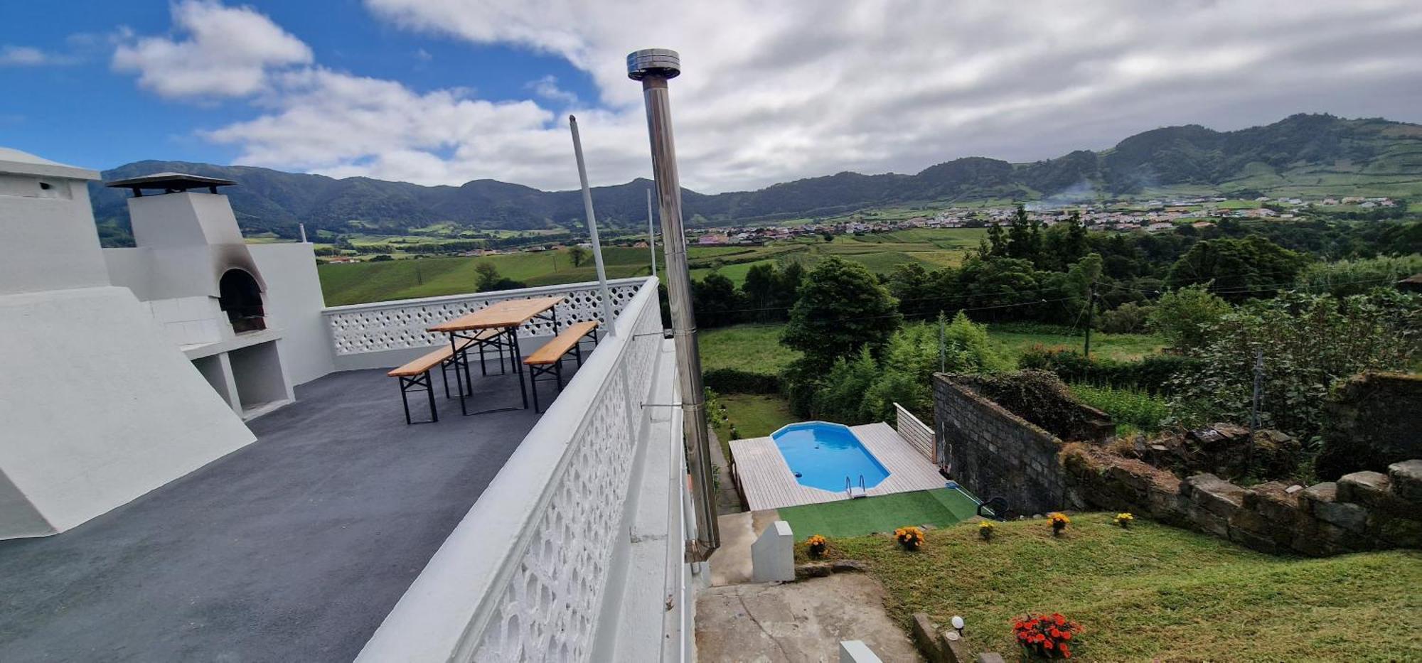 Vila Casa Vista Do Monte Povoacao  Exteriér fotografie